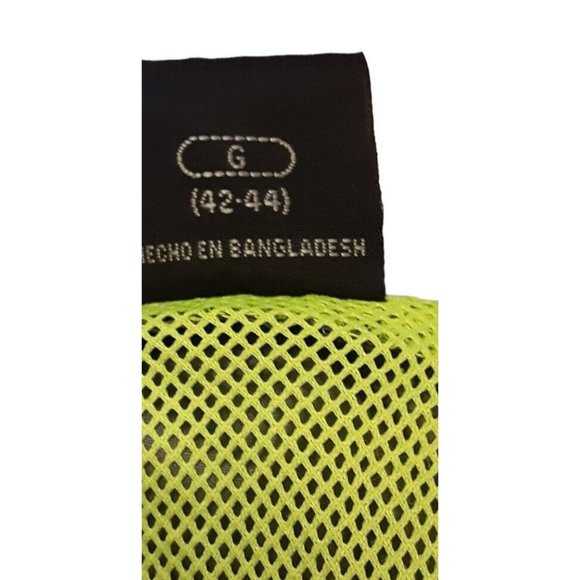 Starter Jacket Wind Breaker Men's Large 42-44 Navy Blue & Gray Lined Fu… - Picture 6 of 7